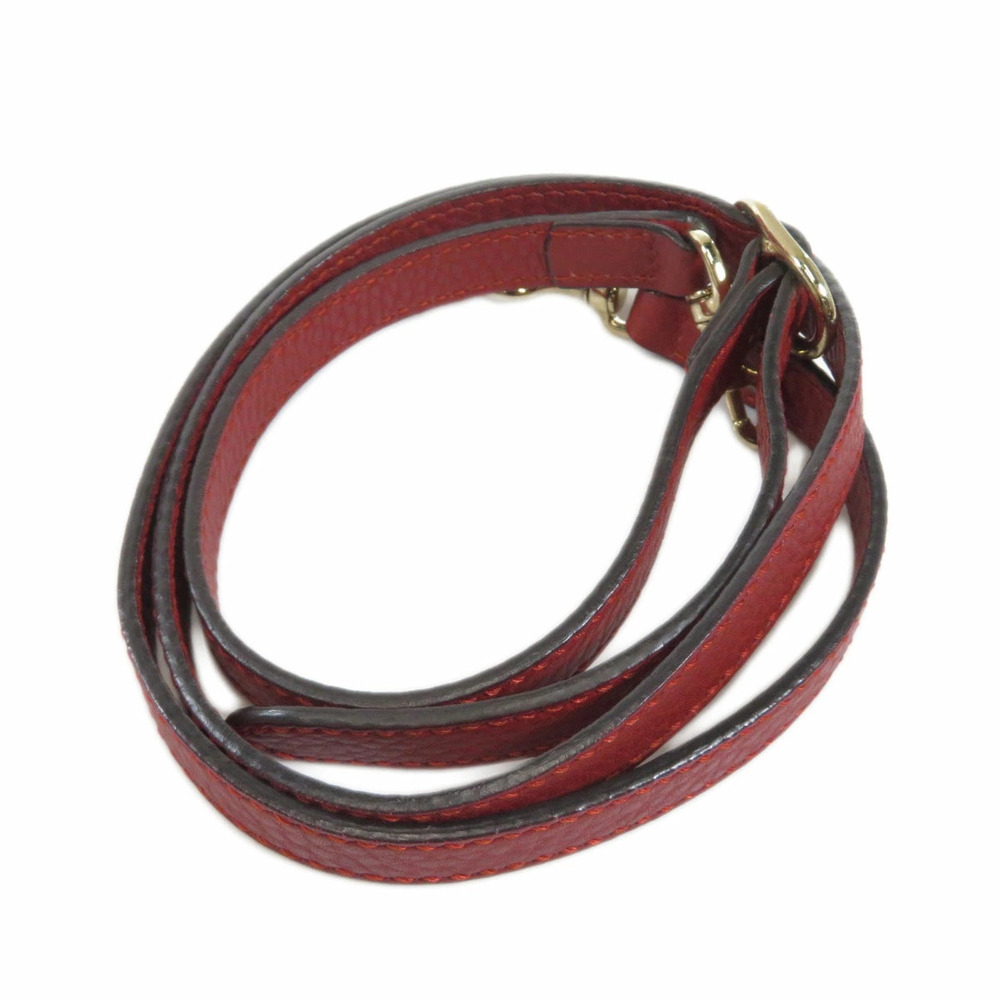 Gucci Bamboo 2way Handbag Calfskin Red - Picture 8 of 11